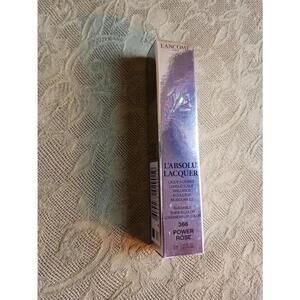 Lancome L'Absolu Lacquer 366 Power Rose Longwear Lip Color